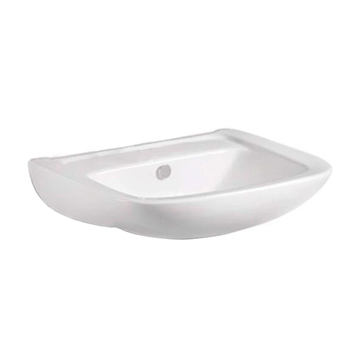 Pileta Para Colgar Malawi Blanco Brillo 61X47X45 Cm 