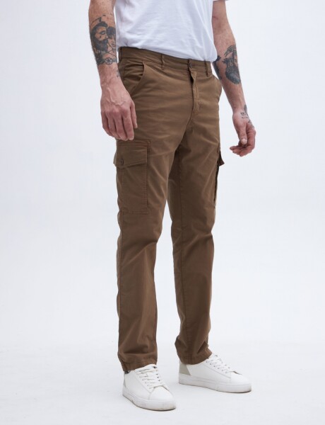Pantalón cargo Roque Tostado