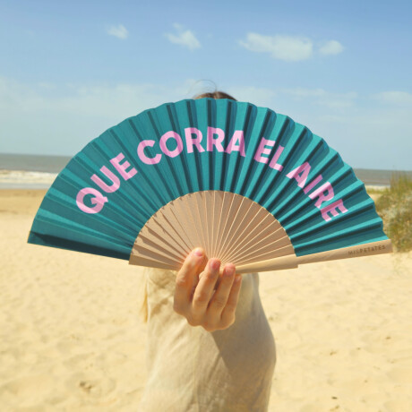 Abanico Mis Petates Verde