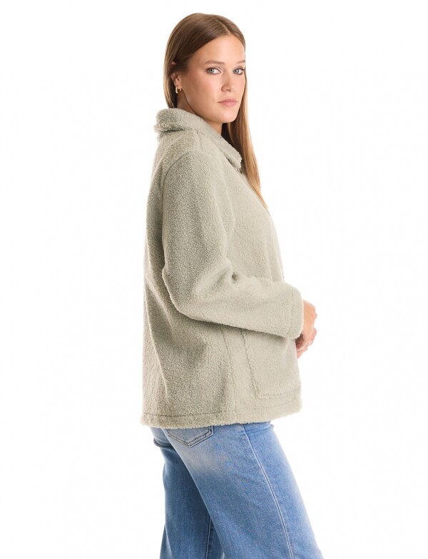 Sobrecamisa Sherpa VERDE CLARO
