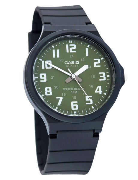 Reloj análogo Casio caballero Verde