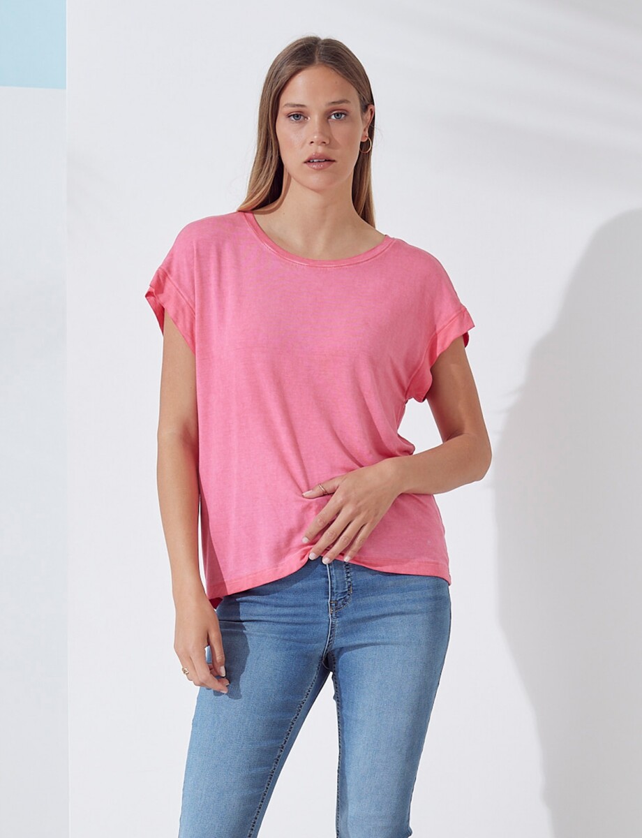 Remera Dyed - Rosa 