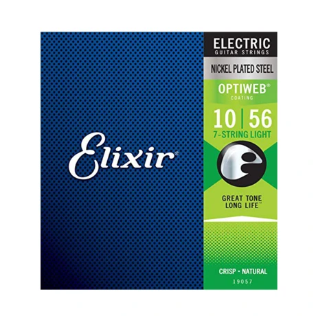 Encordado Eléctrica Elixir Optiweb 7 St 10-56 Encordado Eléctrica Elixir Optiweb 7 St 10-56
