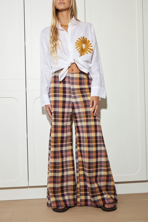 Pantalon escocés Uva