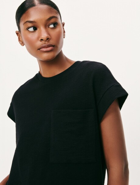 VESTIDO BÁSICO CORTO NEGRO