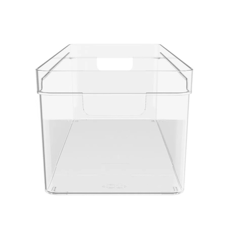 Organizador con asas clear 37x15x13 cm TRANSLUCIDO