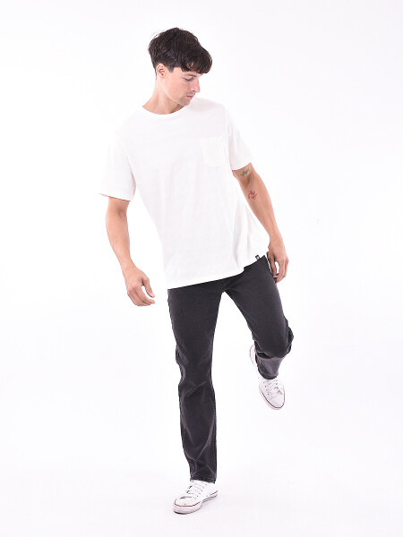 REMERA DIAGONAL OFF WHITE