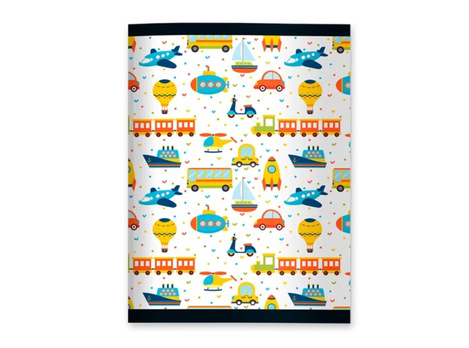 Cuaderno Campus 48 Hojas Doble Raya - Vehiculos 