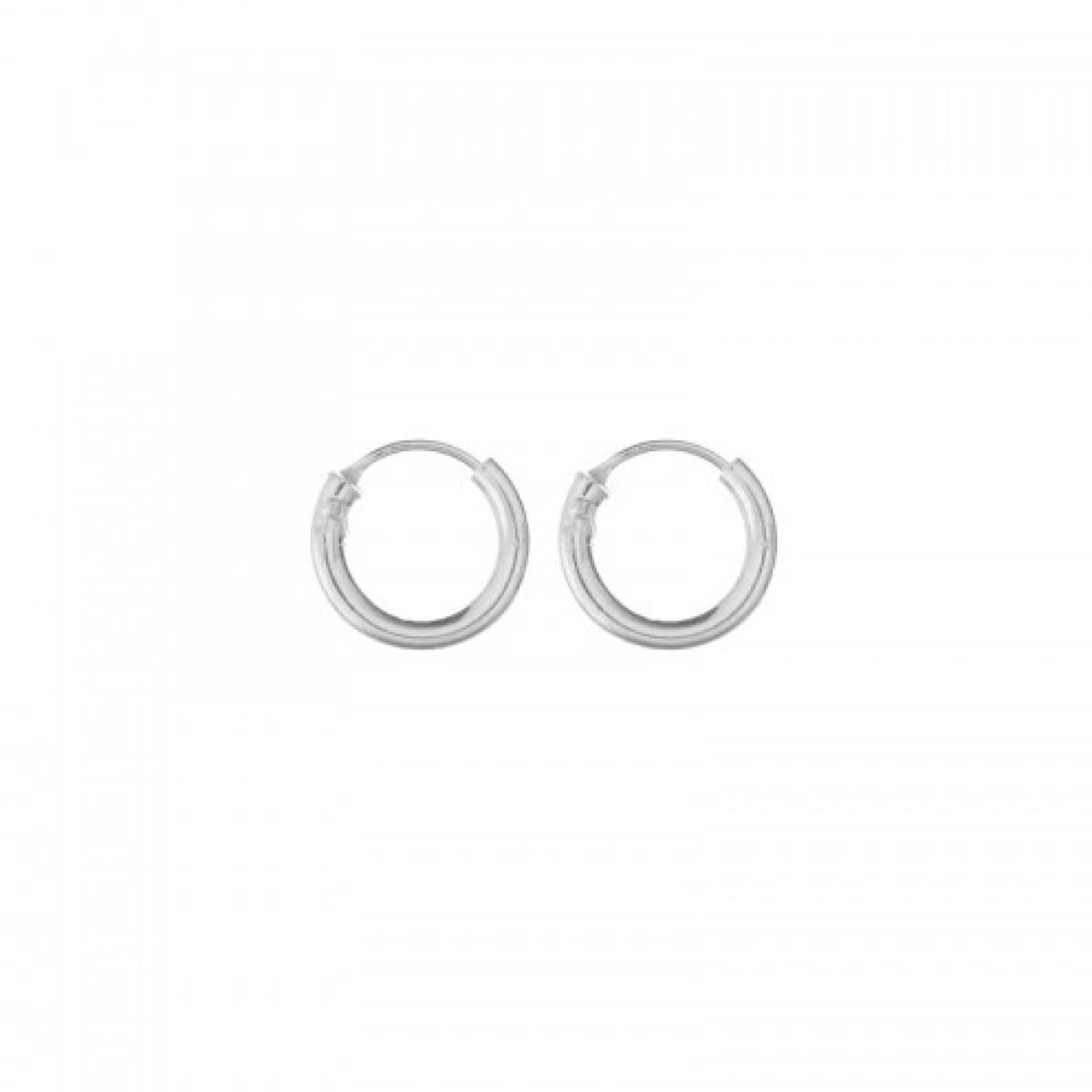 Par de aros de plata 925, PORTEÑOS. 