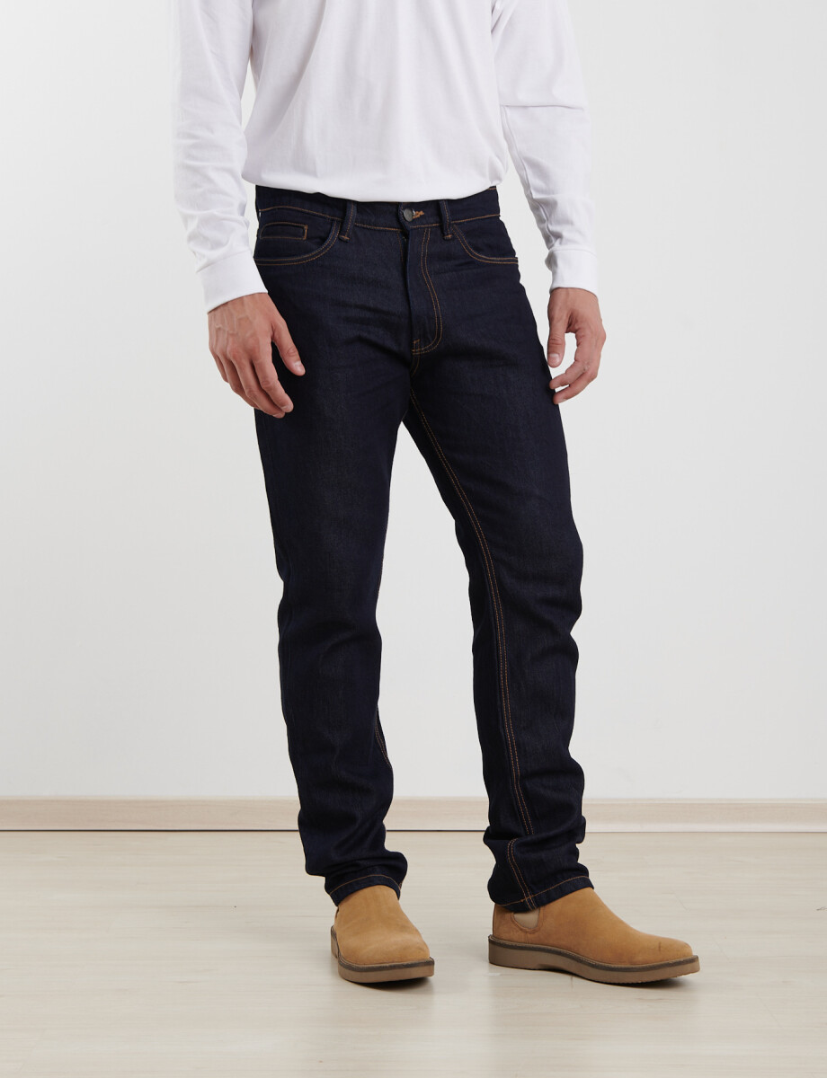 080687 PANTALON HARRINGTON LABEL Azul Oscuro