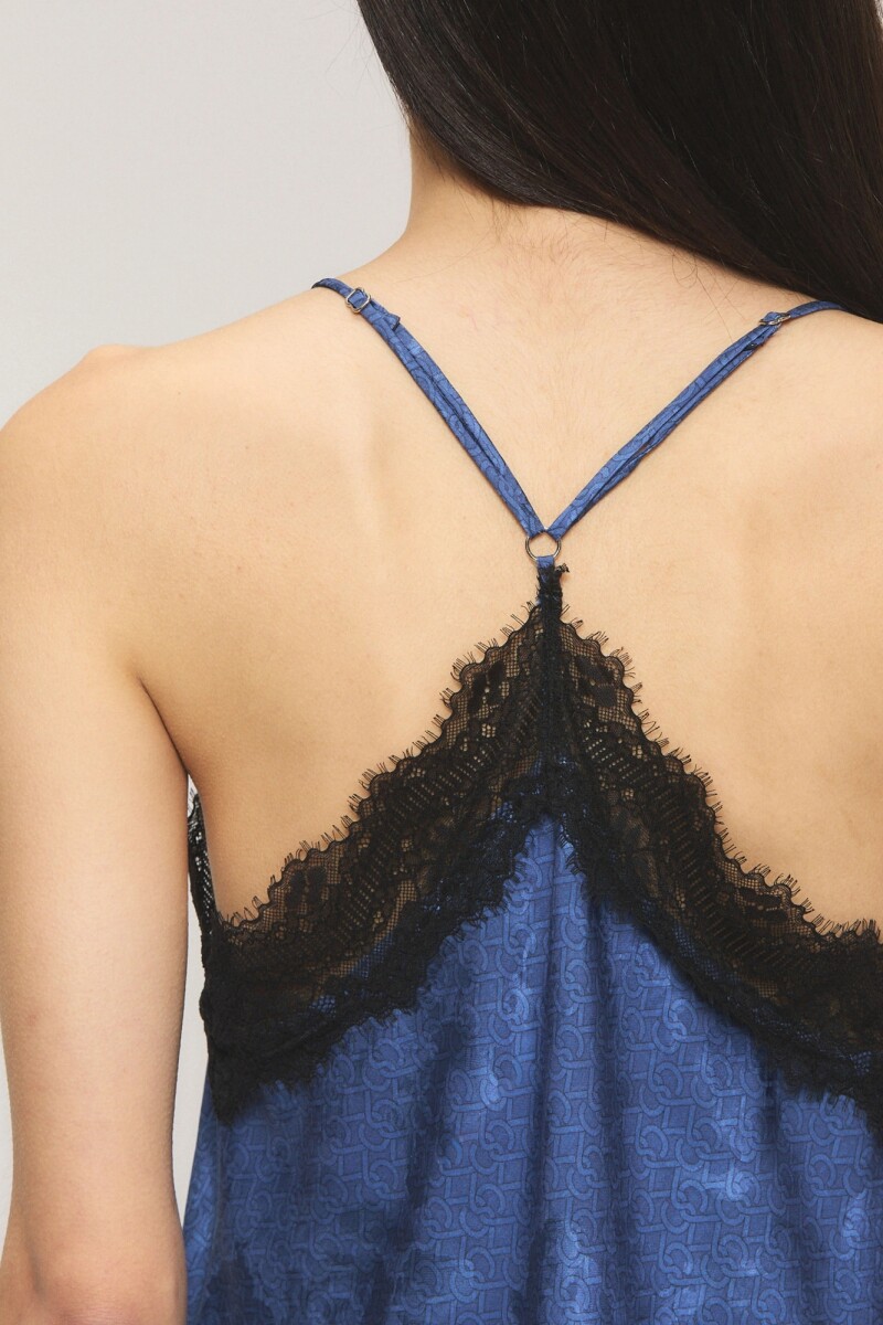 TOP NEW IDENTITY Azul