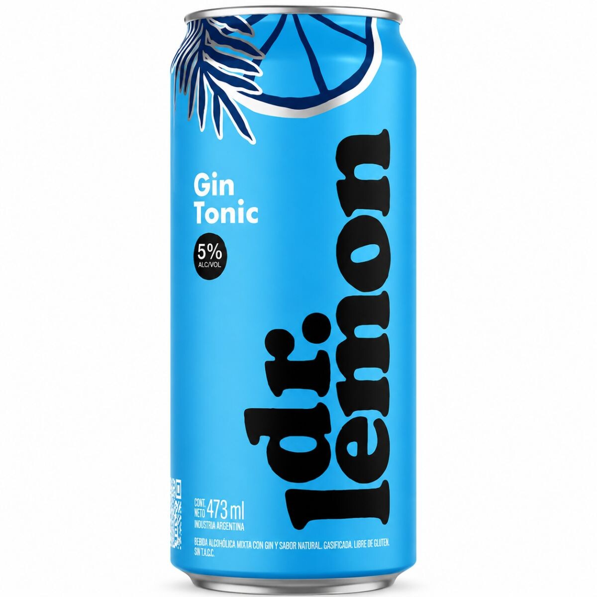 Gin & Tonic Dr Lemon Lata 473 ml 
