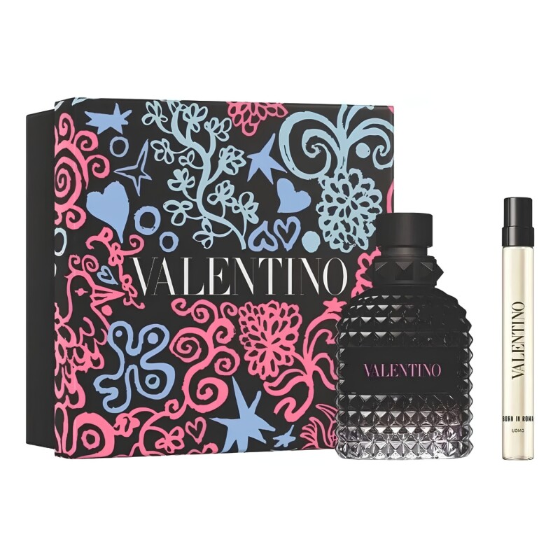Cofre Valentino Perfume Bir Uomo Men Edt 50ml + Mini 10ml Cofre Valentino Perfume Bir Uomo Men Edt 50ml + Mini 10ml