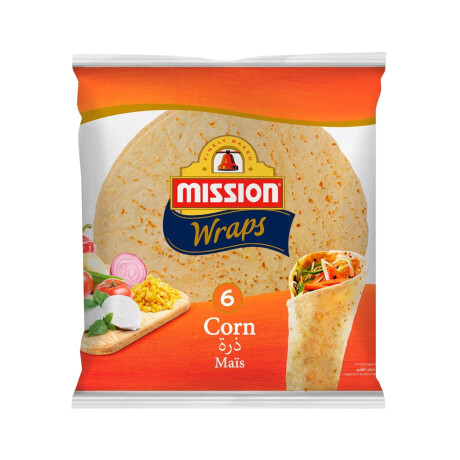 TORTILLA MISSION 320GRS MAIZ + TRIGO 25CM 6PC