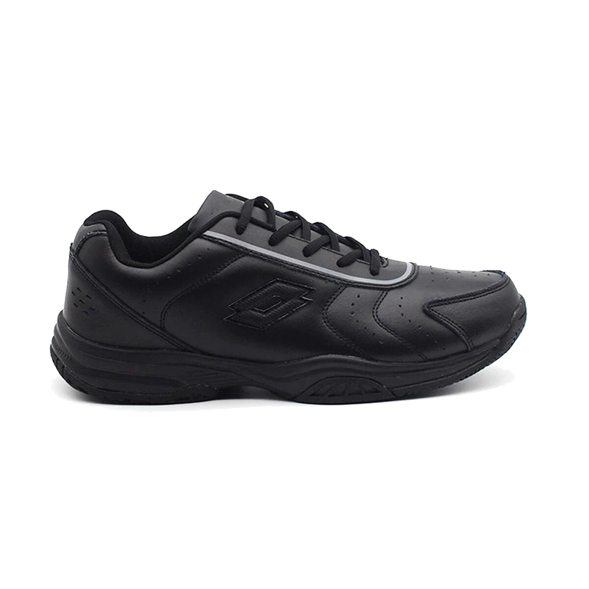 Championes Lotto SK2005 Tennis Leather - Black 