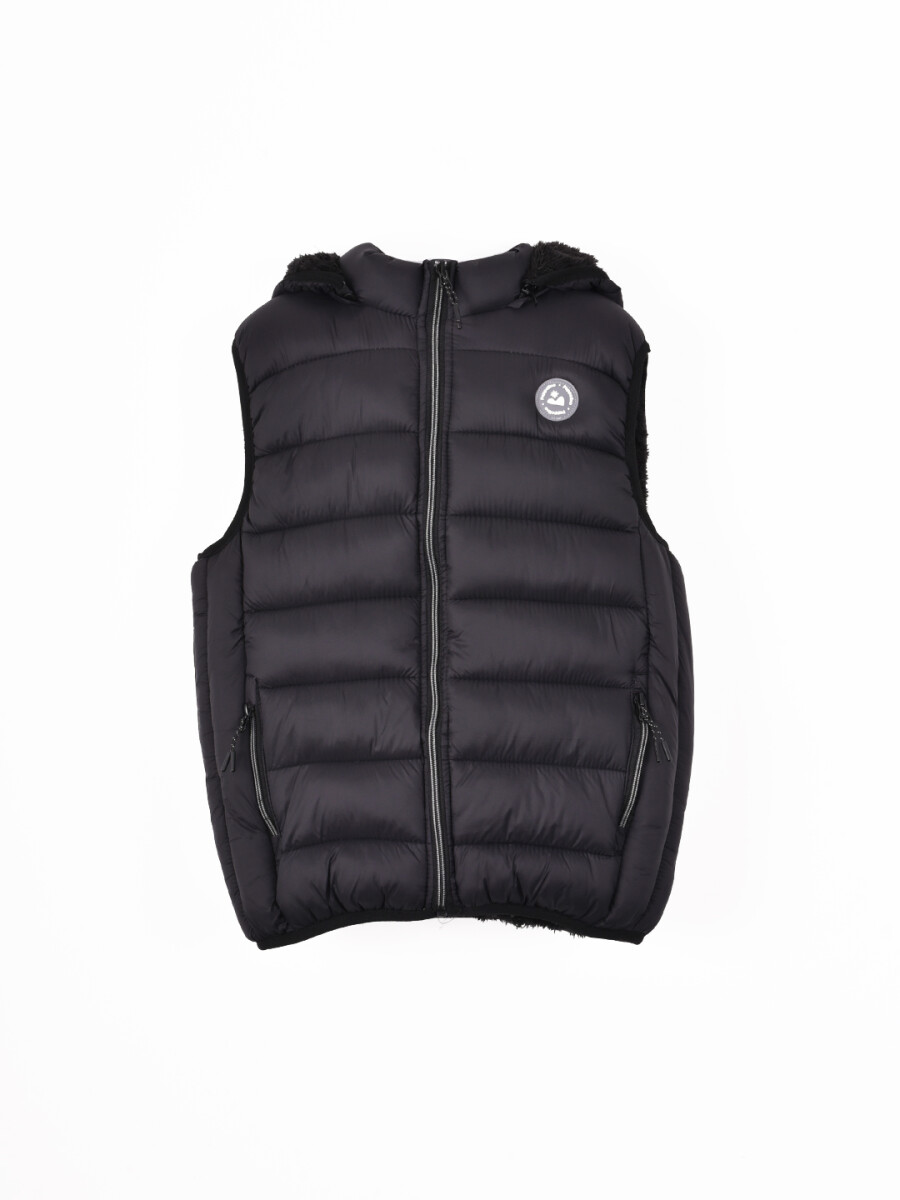 CHALECO JUNCAL - NEGRO 