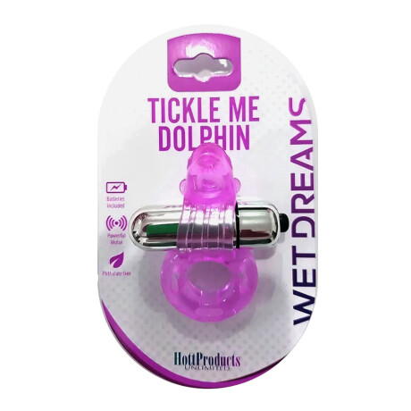 Anillo Purrfect Pets Tickle Me Dolphin Violeta