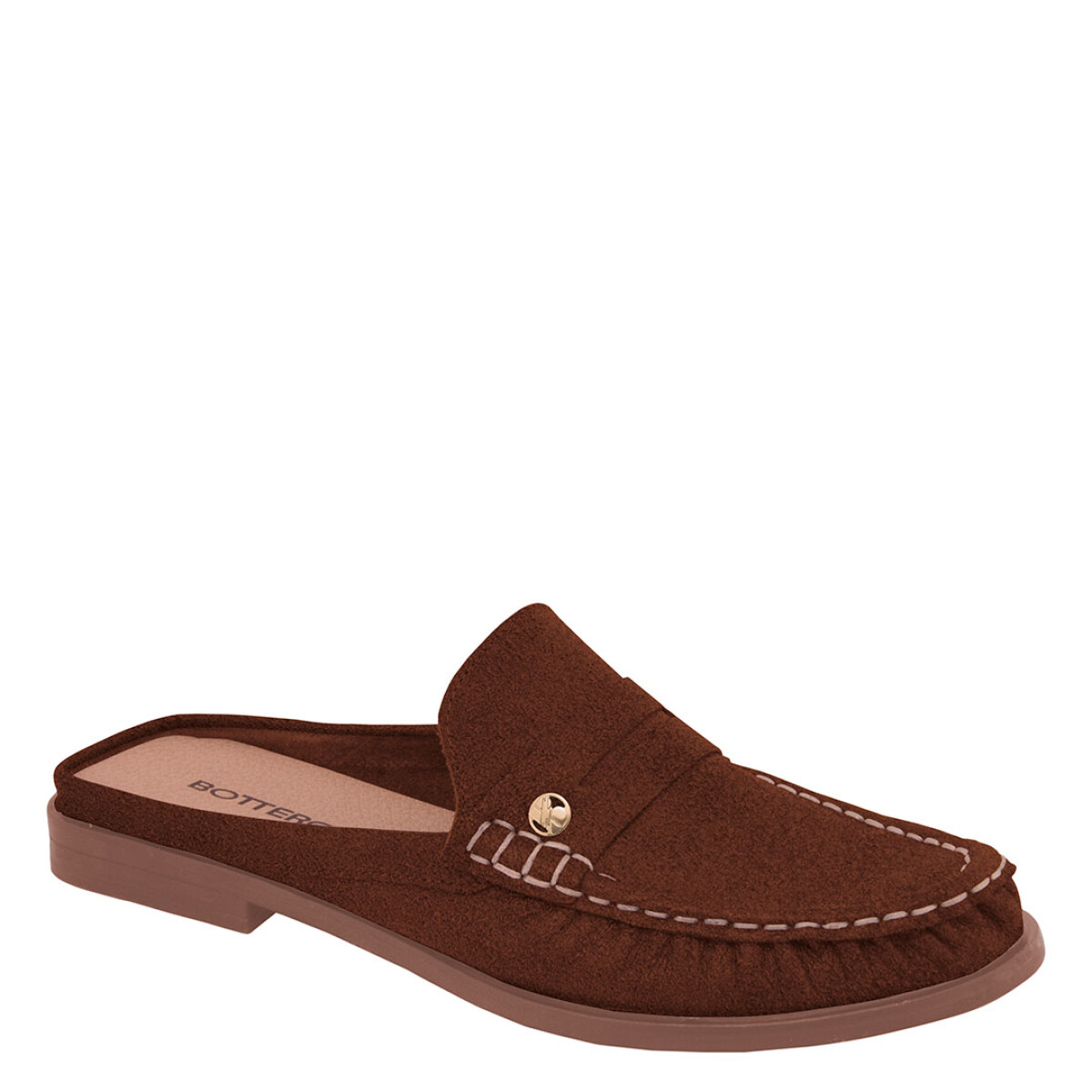 Zuecos de Mujer Bottero Mocasin - Marrón Café 