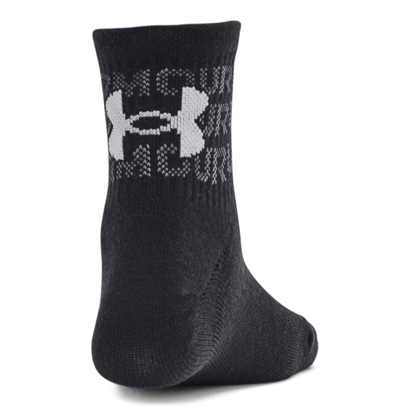 Yth UA Essential 6pk Qtr-PNK BLK-001