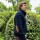 Zip Sweater Men Azul Marino