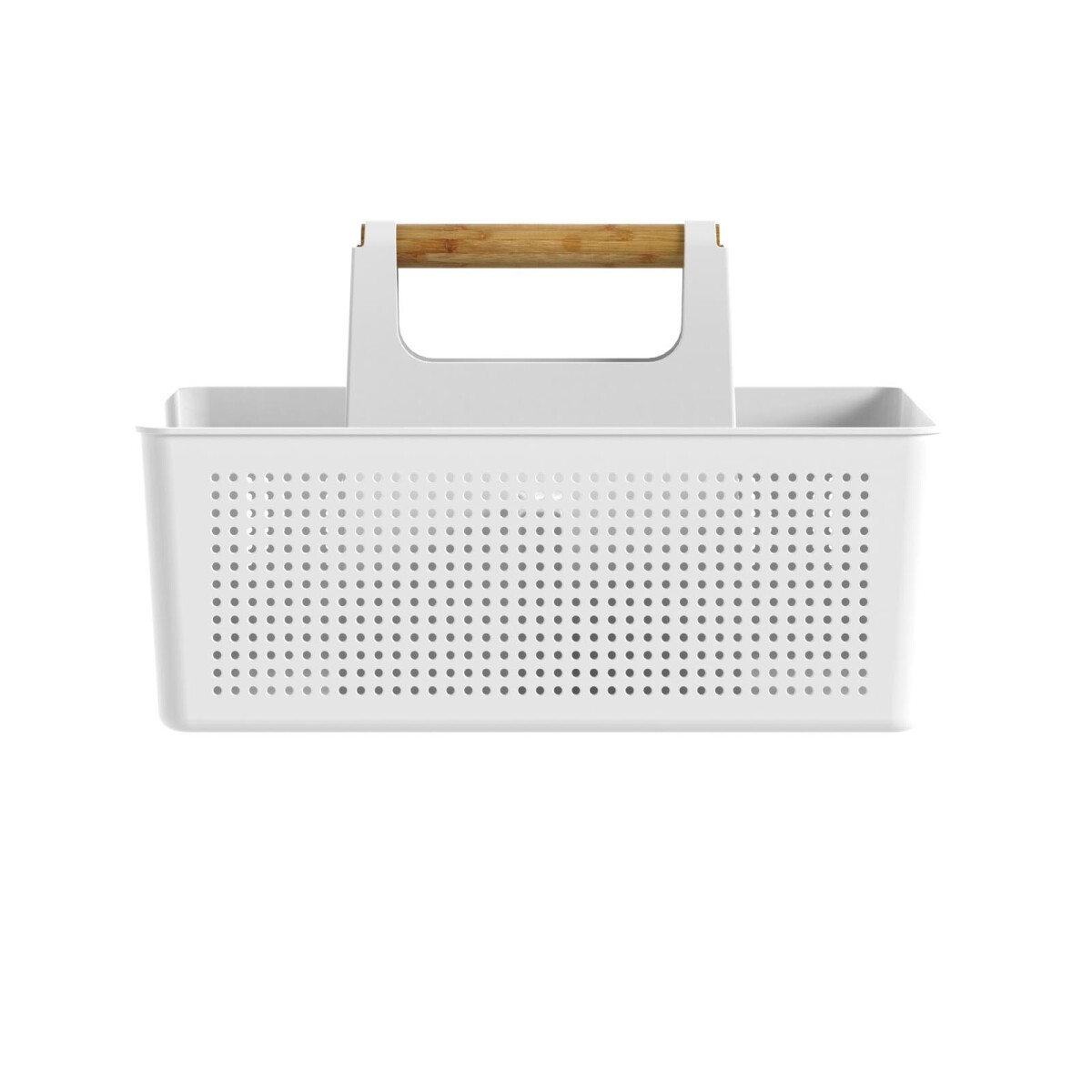 CESTA ALMACENAJE - POLIPROPILENO BLANCO FLOW 