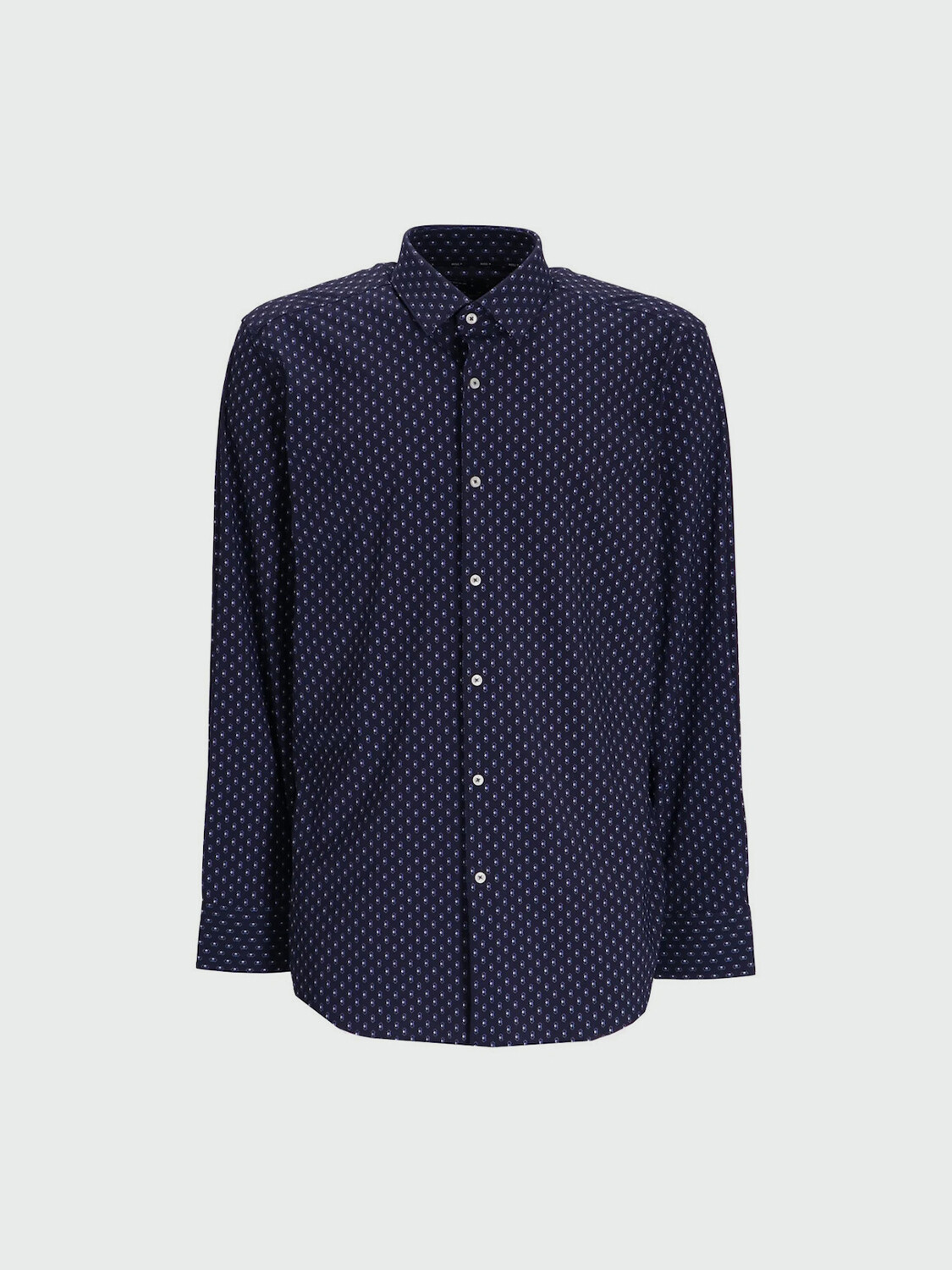 BOSS - Camisa de poliéster Azul navy