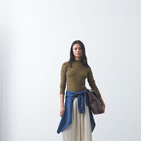 POLERA SOA Verde Musgo