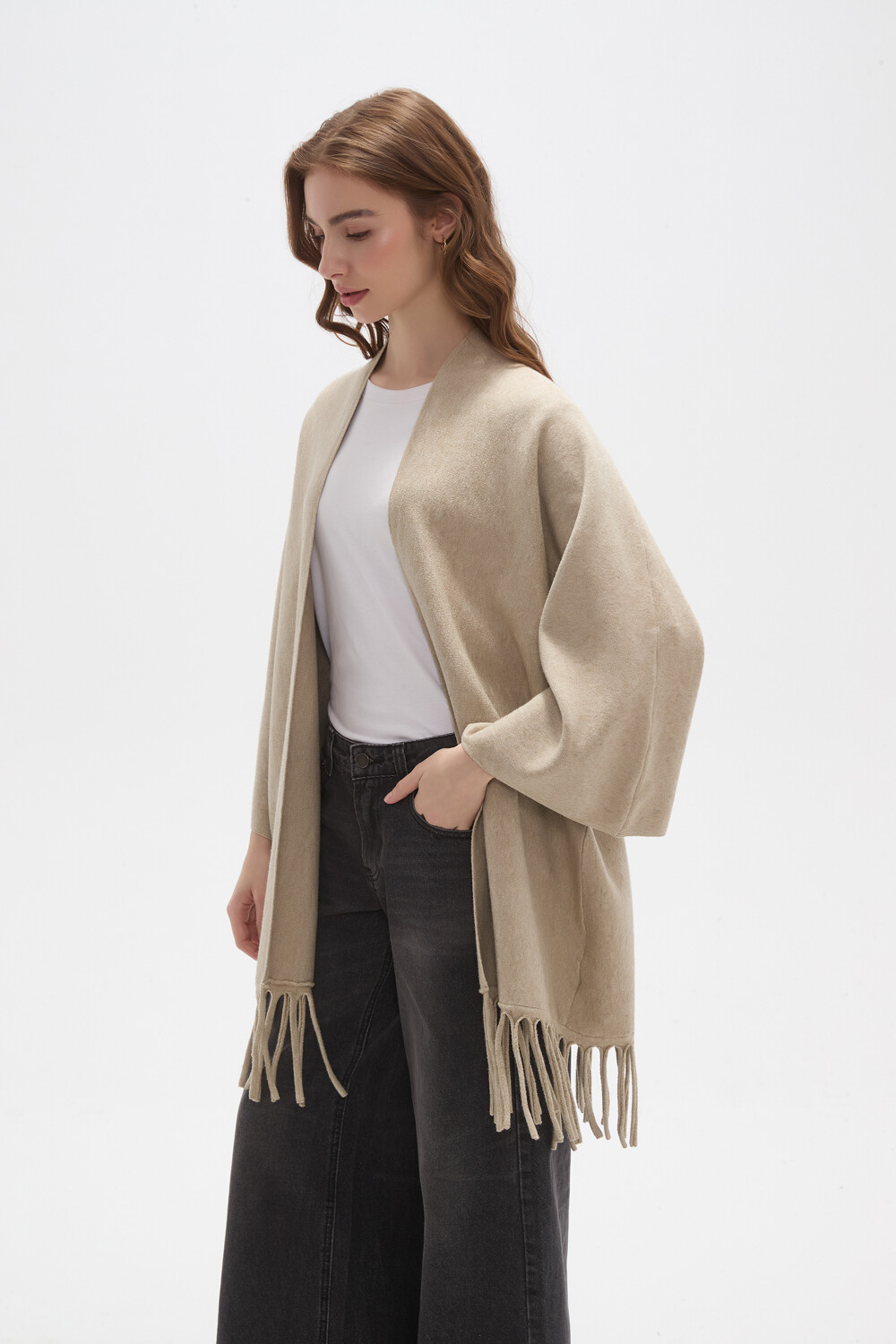 Saco Romia Taupe Claro