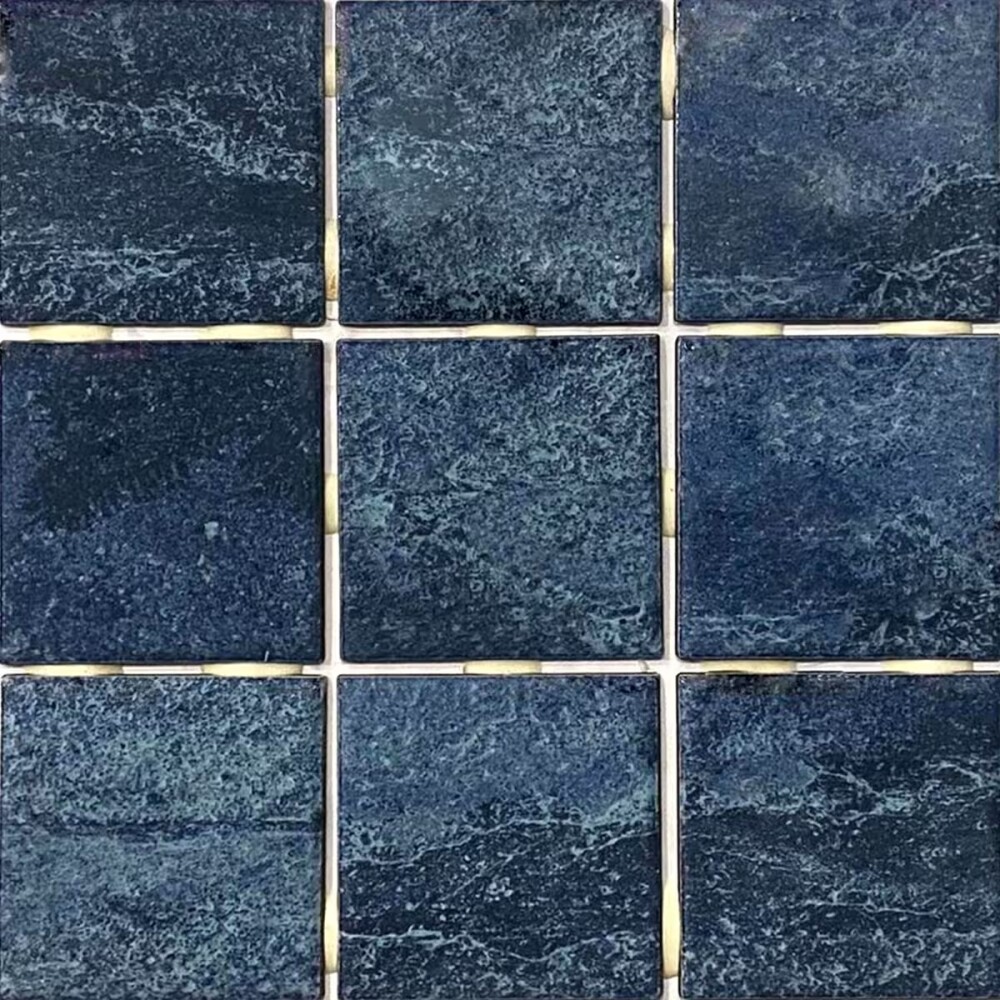 Cerámica para pared y piscina Sancho Blue 10x10 cm Brillante Cerámica Para Pared Y Piscina Sancho Blue 10x10 Cm Brillante