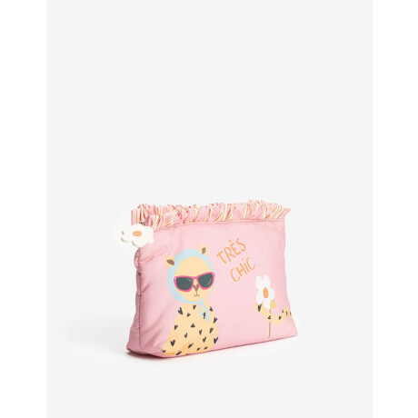Porta Cosméticos Rosa Chicle