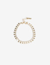 Pulseras Flexibles Metal Pulsera Flexible De Estrellas Metal - Dorado