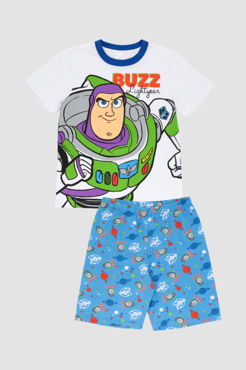 Pijama buzz - Blanco 