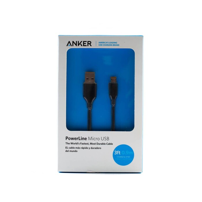 ANKER POWER M.USB09 CABLE BLACK A8132H12 única
