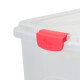 Caja organizadora 80 lts Alta TRANSPARENTE