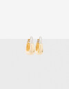 Aros Argollas Metal Argollas De Metal Biplating - Dorado