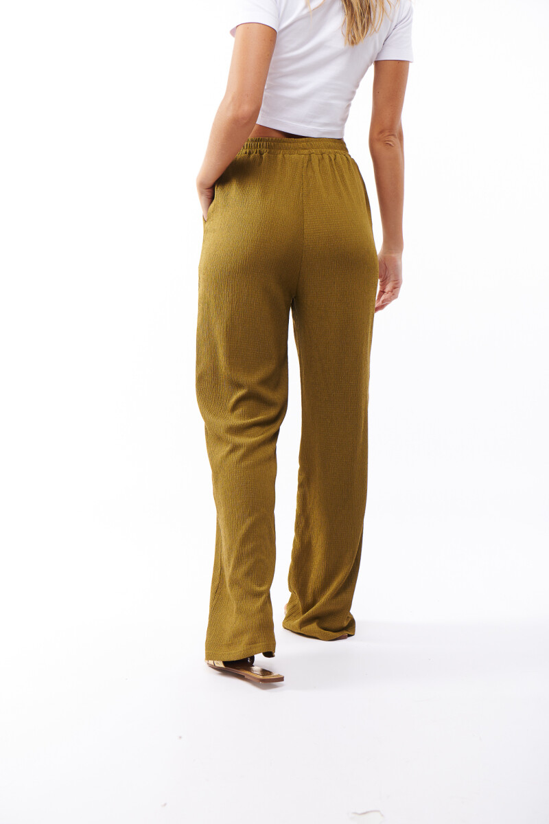PANTALON ROMILDA VERDE OLIVA