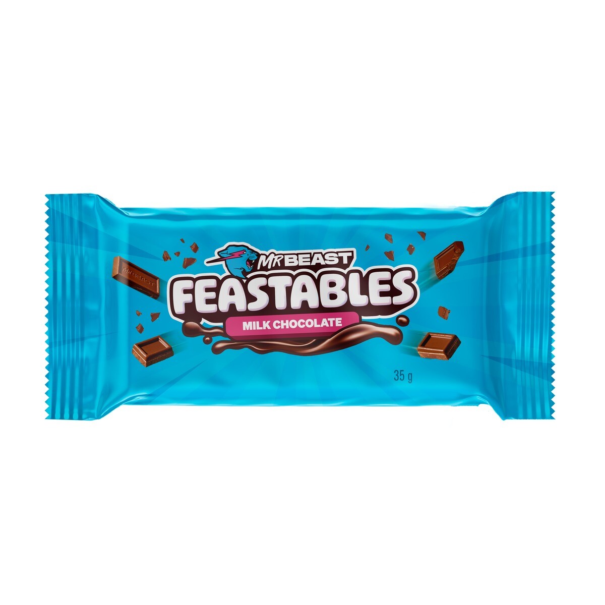 Tableta Chocolate Feastables Milk Chocolate Bar 35G 