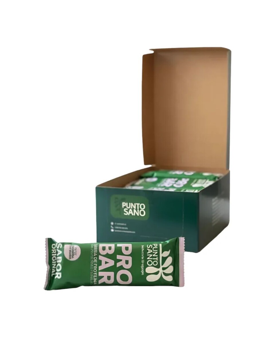 Barra de Proteína 45gr Caja x16 Punto Sano - Original 