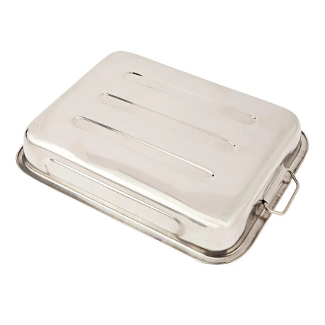 Asadera con Asas Acero Inoxidable 40x28cm Ibili Asadera con Asas Acero Inoxidable 40x28cm Ibili
