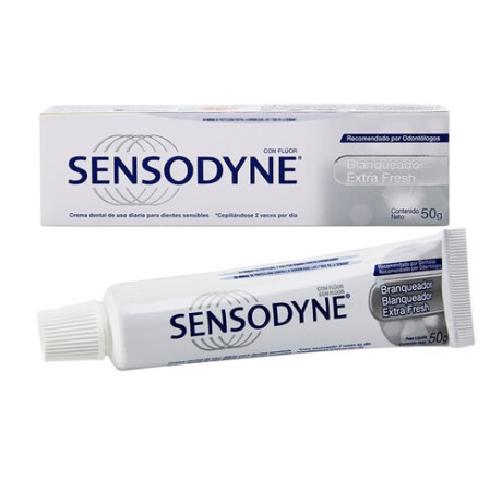 SENSODYNE PASTA DE DIENTES BLANQUEADOR EXTRA FRESH 50gr SENSODYNE PASTA DE DIENTES BLANQUEADOR EXTRA FRESH 50gr