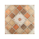 Cerámica Beige Rústica Antideslizante 57X57Cm Piso Pared
