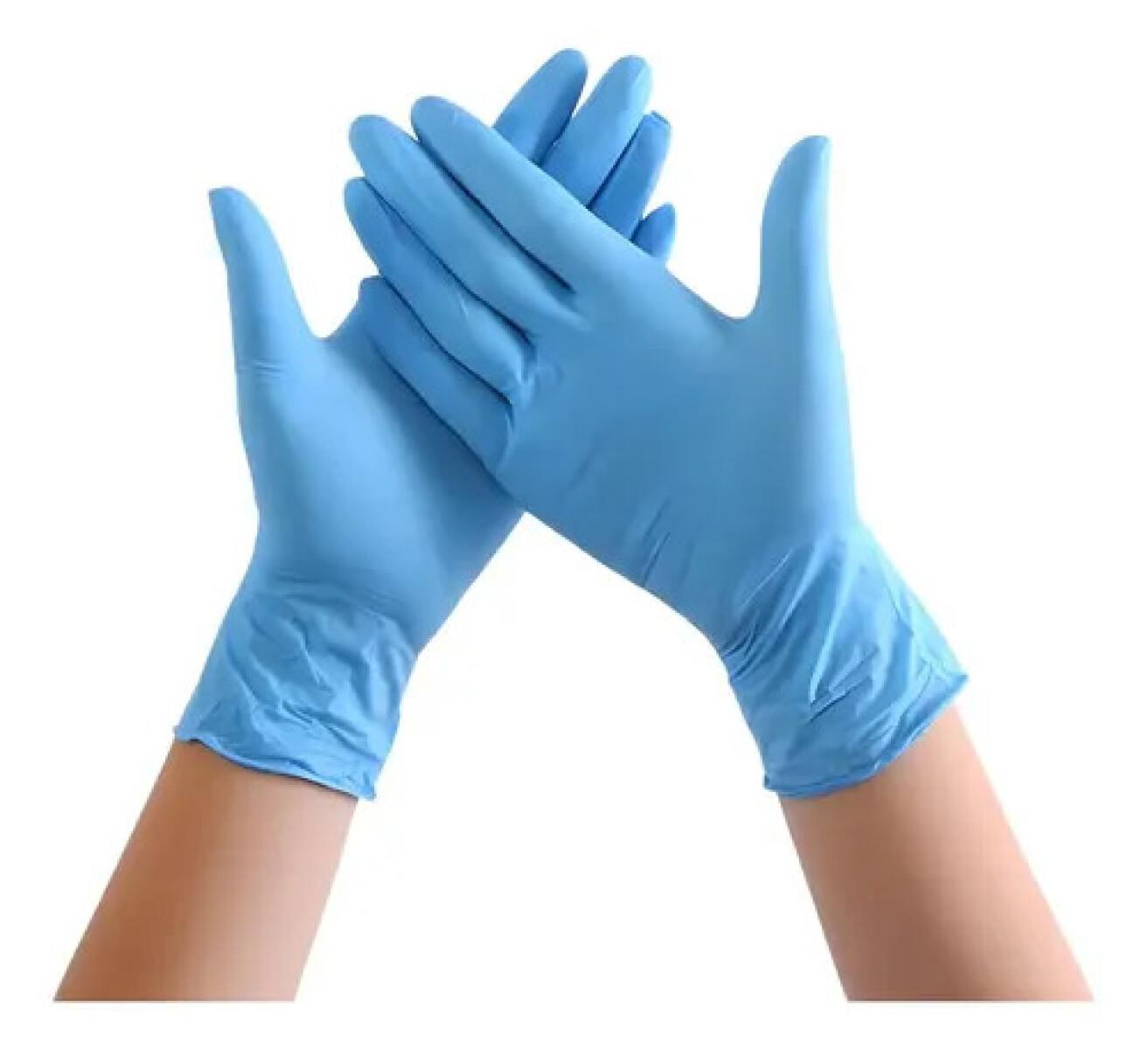 Guantes de Nitrilo Azul Premium - M 