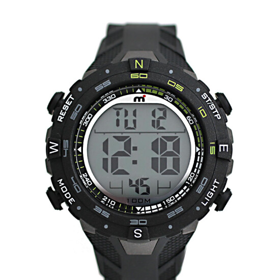 Reloj Mistral Deportivo Silicona Negro 0