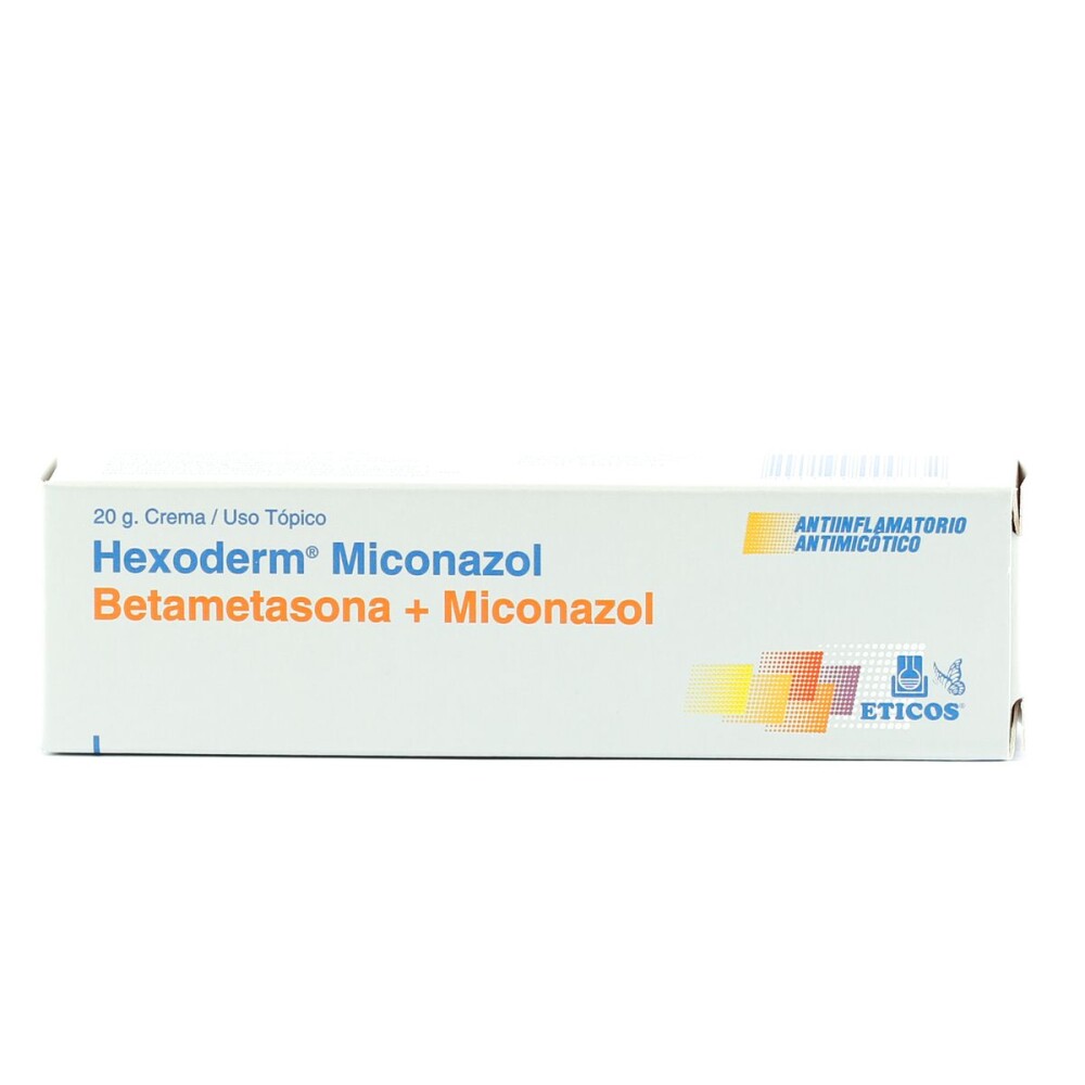 HEXODERM MICONAZOL CREMA CJ X 20 GRAMOS única