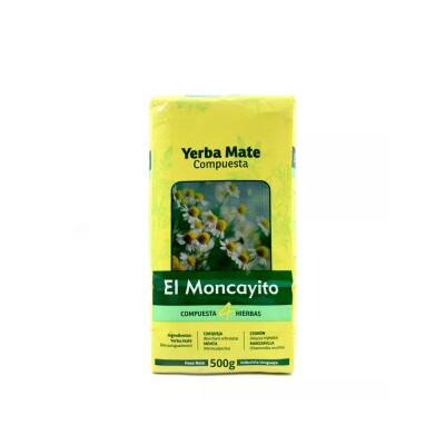 Yerba Compuesta El Moncayo con hierbas digestivas 500g Yerba Moncayito Hierb Dig 500g