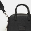 Cartera de mano New Penny en efecto cuero zaffiano Negro