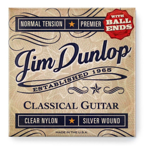 JIM DUNLOP PREMIERE-NORMAL BALL END Encordado clasica JIM DUNLOP PREMIERE-NORMAL BALL END Encordado clasica