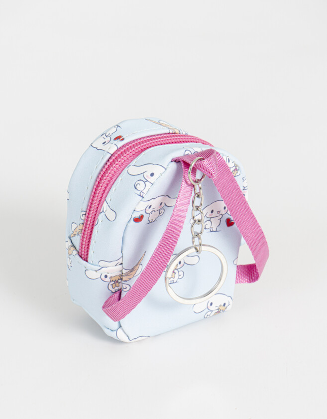 Llavero Llavero Y Charm Mochila "cinnamoroll" - Combinacion Multicolor