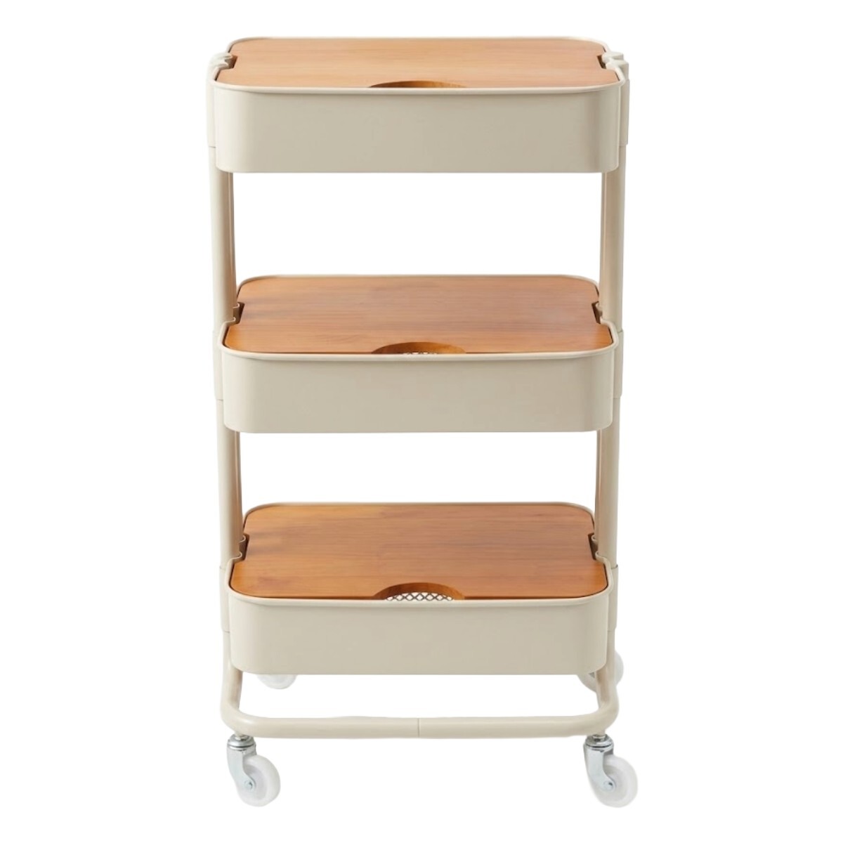ORG METAL BEIGE CL C/RUE 3 NIV 