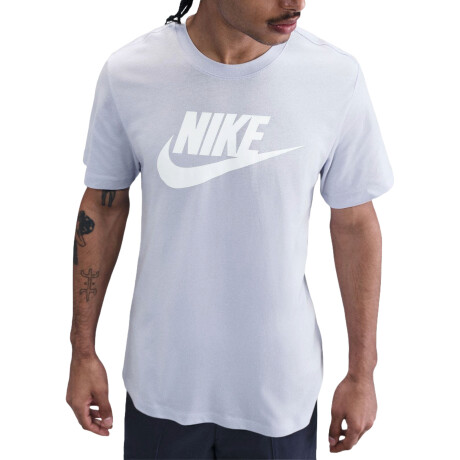 Remera Nike NSW Tee Icon Futura Gray